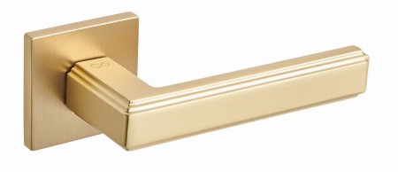 Klamka Florence KFL MG00 rozeta kwadratowa złoty mat Infinity Line