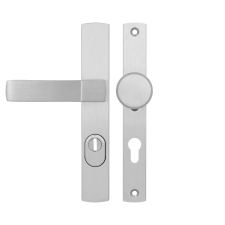 Klamko gałka ruchoma Solid FLEX Premium F6 INX AXA