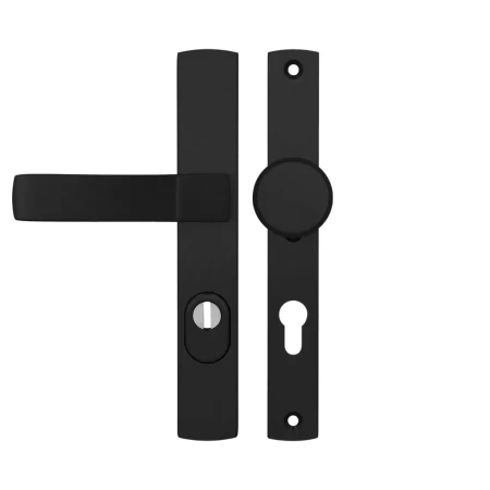 Klamko gałka ruchoma Solid FLEX Premium F8 czarna AXA