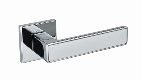 Klamka Concept FIT KCF 700/800 chrom połysk/biały szyld kwadratowy Infinity Line