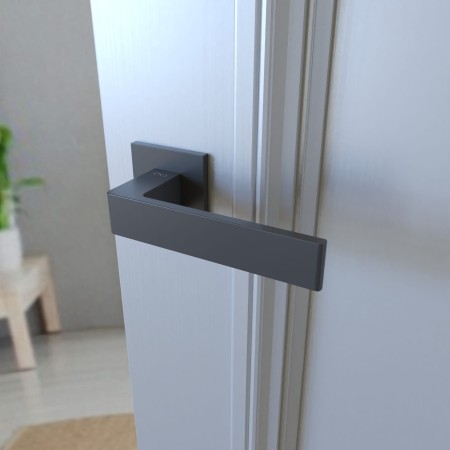 Klamka Apollo FIT KAF 200 szyld kwadratowy tytan Infinity Line