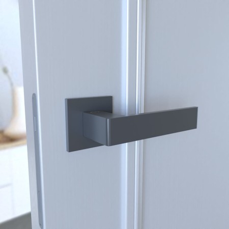 Klamka Apollo FIT KAF 200 szyld kwadratowy tytan Infinity Line