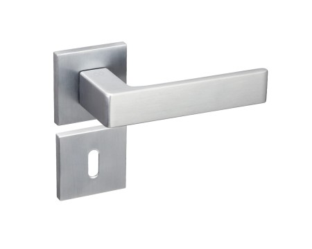 Klamka Apollo FIT KAF M700 szyld kwadratowy chrom - mat Infinity Line