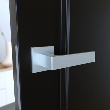 Klamka Apollo FIT KAF M700 szyld kwadratowy chrom - mat Infinity Line