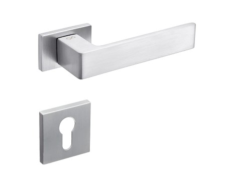 Klamka Apollo RT KART M700 szyld prostokątny chrom - mat RRT Infinity Line