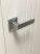 Klamka Apollo KAO M700 chrom mat szyld kwadratowy Infinity Line