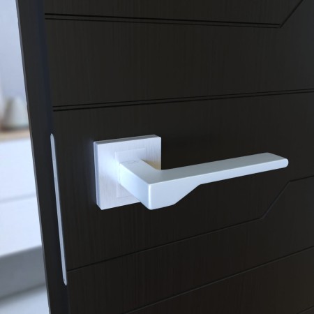 Klamka Nove KNV M700 rozeta kwadratowa chrom - mat Infinity Line