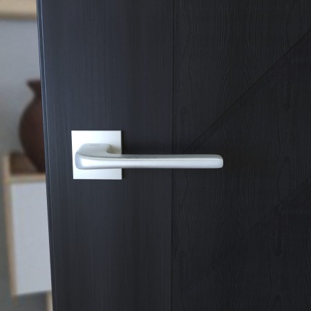 Klamka Solo Fit KSO M700 rozeta kwadratowa chrom - mat Infinity Line