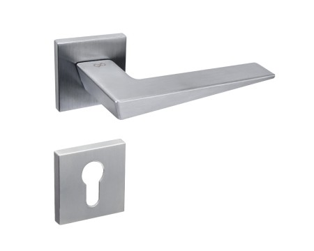 Klamka Vega KVG M700 rozeta kwadratowa chrom - mat Infinity Line