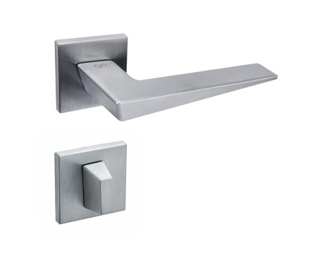 Klamka Vega KVG M700 rozeta kwadratowa chrom - mat Infinity Line