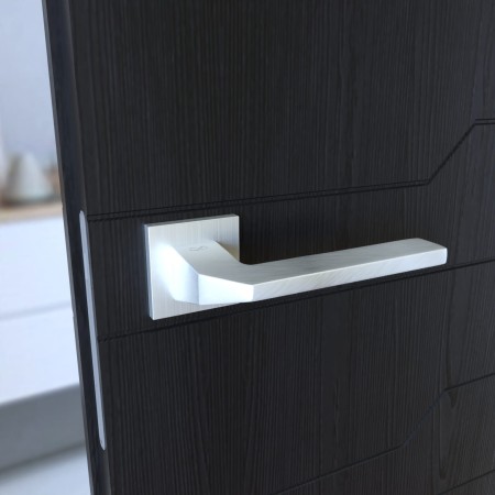 Klamka Etna KETA S M700 szyld kwadratowy slim Italian Design