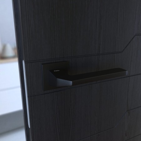 Klamka Etna KETA S B00 szyld kwadratowy slim Italian Design