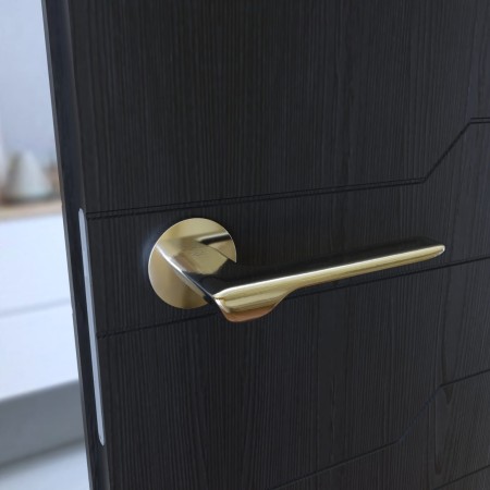 Klamka Linea KLIN S O 700 szyld okrągły slim Italian Design