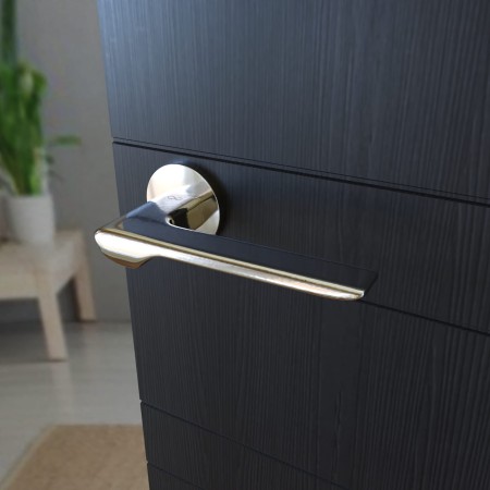 Klamka Linea KLIN S O 700 szyld okrągły slim Italian Design