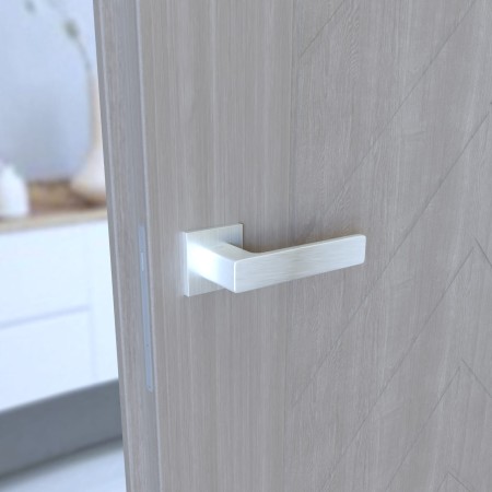 Klamka Cavo Fit KVO M700 rozeta kwadratowa chrom - mat Infinity Line