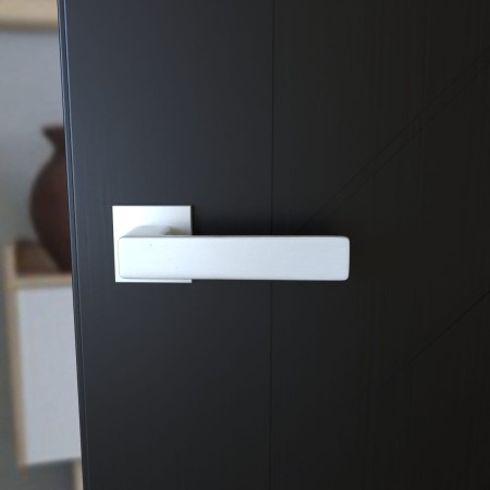 Klamka Cavo Fit KVO M700 rozeta kwadratowa chrom - mat Infinity Line