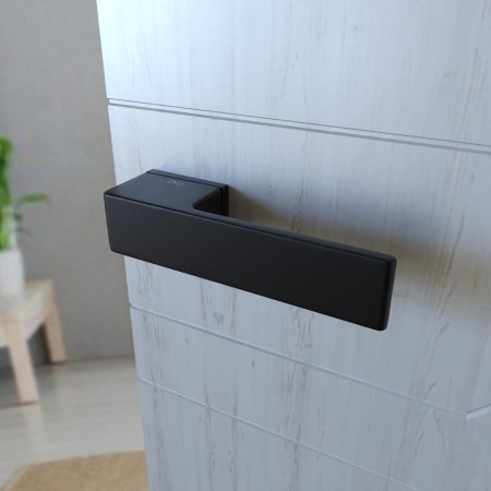 Klamka Polo KPOL B00 szyld RRT czarna Italian Design