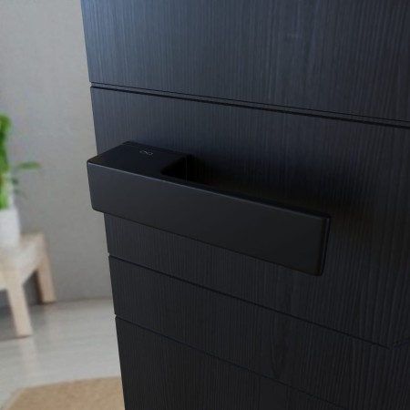 Klamka Polo KPOL B00 szyld RRT czarna Italian Design