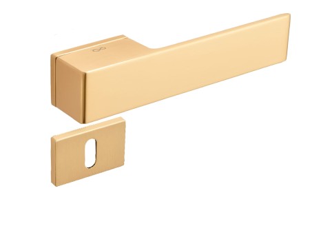 Klamka Polo KPOL MG00 szyld RRT złoty - mat Italian Design