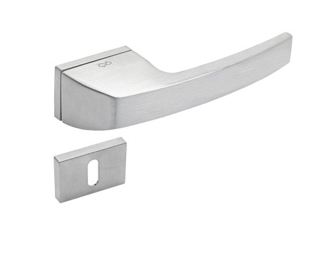 Klamka Spectra KSPC M700 szyld RRT chrom - mat Italian Design