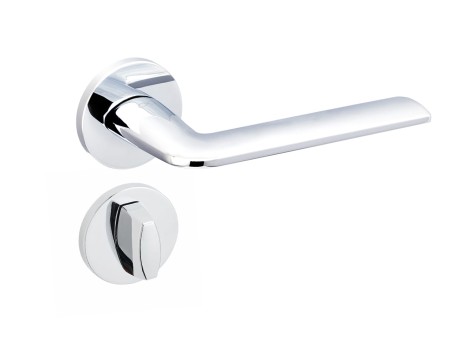 Klamka Stinger KSR O 700 rozeta okrągła chrom połysk Infinity Lin