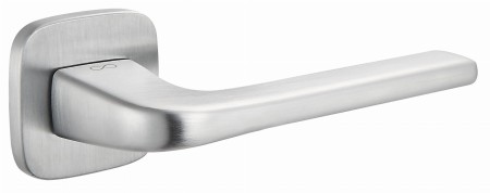 Klamka Solo KSO QO M700 rozeta kwadratowa owalna chrom matowy Infinity Line