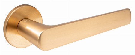 Klamka Tokyo KTOK MG00 złoty mat szyld okrągły Italian Design