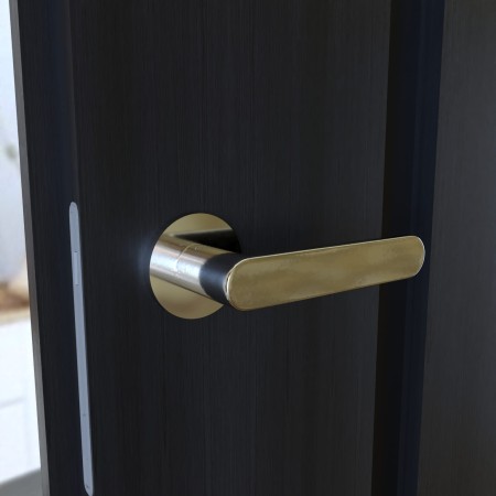 Klamka Wenus Fit KWF O 700 chrom połysk szyld okrągły Infinity Line