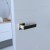 Klamka Concept Fit KCF 700/B00 chrom połysk/czarny szyld kwadratowy Infinity Line