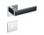 Klamka Concept Fit KCF 700/B00 chrom połysk/czarny szyld kwadratowy Infinity Line
