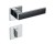 Klamka Concept Fit KCF 700/B00 chrom połysk/czarny szyld kwadratowy Infinity Line