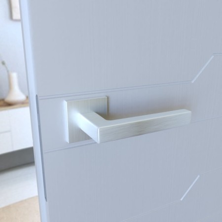 Klamka Stella KSTE S M7OO chrom mat szyld kwadratowy slim Italian Design