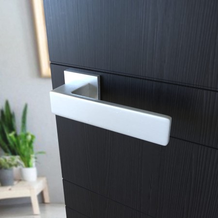 Klamka Imperia KIMP S M7OO chrom - mat szyld kwadratowy Italian Design