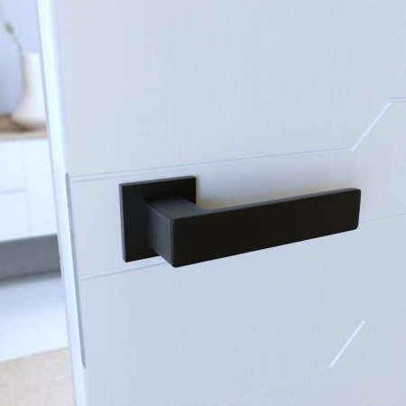 Klamka Imperia KIMP S BOO czarna szyld kwadratowy SLIM Infinity Line