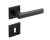 Klamka Florence KFL B00 rozeta kwadratowa czarna Infinity Line