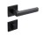 Klamka Florence KFL B00 rozeta kwadratowa czarna Infinity Line