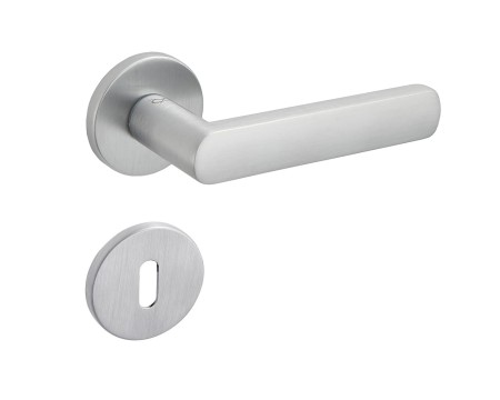 Klamka Torino Fit O M700 rozeta okrągła chrom - mat Infinity Line