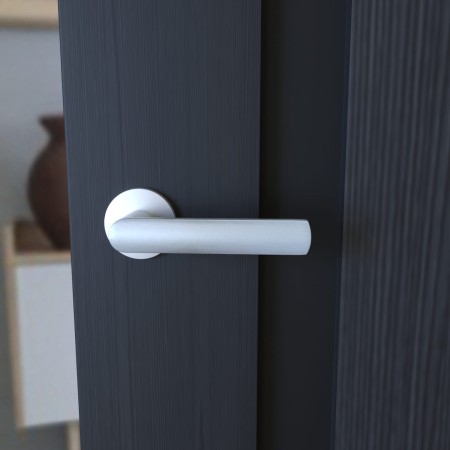 Klamka Torino Fit O M700 rozeta okrągła chrom - mat Infinity Line