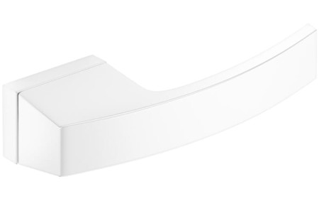 Klamka ARC szyld ukryty biała Corona