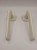 Klamka Flat R82F szyld kwadratowy zaoblony ivory VDS