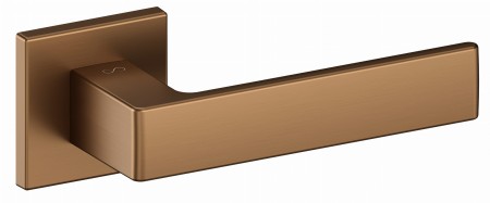 Klamka Apollo FIT KAF 900 szyld kwadratowy brąz satyna Infinity Line