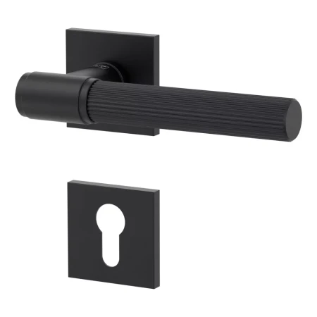 Klamka ARIS Fast2Fix Q (VAYA 136) grafitowo-czarna Griffwerk