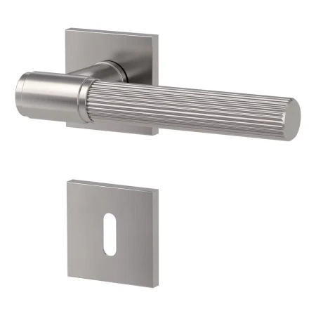 Klamka ARIS Fast2Fix Q (VAYA 136) velvet szary Griffwerk