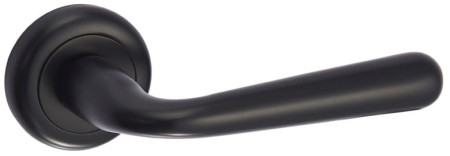 Klamka Lea KLE B00 szyld okrągły czarna Infinity Line