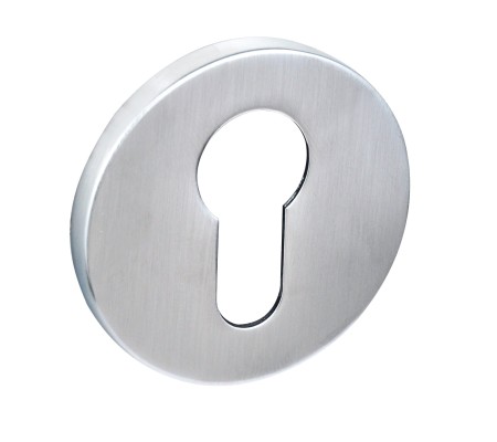 ROZETA OKRĄGŁA RCC  M702 WKŁADKA - CHROM MAT