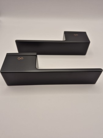 Klamka Polo KPOL B00 szyld RRT czarna Italian Design