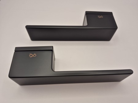 Klamka Polo KPOL B00 szyld RRT czarna Italian Design