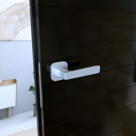 Klamka Parma KPR QO M700 rozeta kwadratowa owalna chrom mat Infinity Line