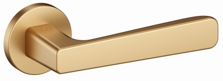 Klamka Parma KPR O MG00 rozeta okrągła złoty mat Infinity Line