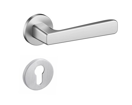 Klamka Parma KPR O M700 rozeta okrągła chrom mat Infinity Line